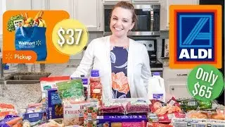 WEEKLY GROCERY HAUL | ALDI GROCERY HAUL | WALMART GROCERY PICKUP