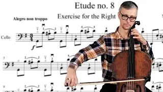 S. Lee Cello Etude No. 8 | Melodic and Progressive Studies Op. 31 | Play with Cello Teacher
