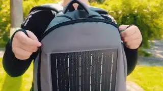 Solar backpack, storage, charging, your best partner