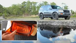 Lamin-X Amber Fog Lights | Land Cruiser 100 (UZJ100)