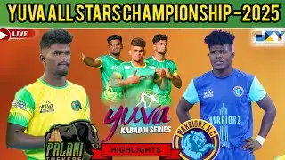 PALANI TUSKERS VS WARRIORS KC || YUVA ALL STARS CHAMPIONSHIP -2025 || @skysportskabaddi