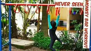 AMAZING KID|MONKEY BAR WORKOUT| WORKOUT MOVES| TIPS| LITTLE CHAMP | FITNESS|MONKEY BAR MADE EASY