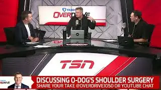 O'Dog Breaks His Collar Bone Scooping the Sour Keys at Bulk Barn | TSN Overdrive Funny Moment