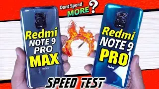 Redmi Note 9 Pro Max Vs Redmi Note 9 Pro : Speed Test