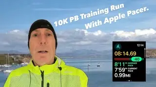 10K PB training run with Apple Watch Pacer - Does it help?