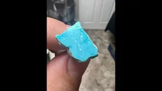 Cabbing Turquoise on the Slant Cabber