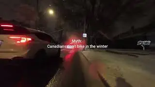Myth: Canadians don't bike in the winter