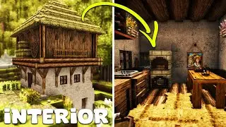 Vintage Story | 🛖 How to Build a Village House🪓 | INTERIOR