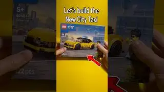 Building the NEW City Taxi Set #lego #legosets #shorts #new #car
