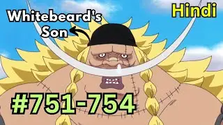 onepiece | ep 751 to 754 explained in Hindi | by Ace Targaryen #animeexplainedinhindi
