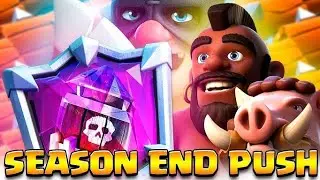 Season end push hog deck clash rosyel #end #clashroyale #live #viral #shorts #tips