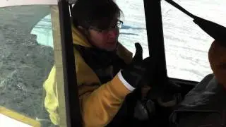 Phylise's first taildragger flight in Champ