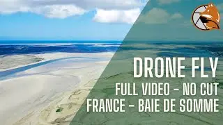 Drone fly - full video no cut - France baie de somme - DJI MINI 2 - Free to use