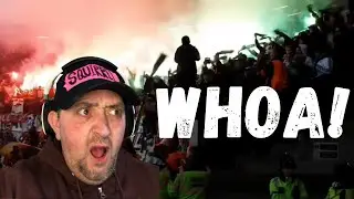 American Reacts to American Football vs European Football Fans | Who is Louder?