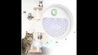 🌬️😺 Smart Cat Litter Deodorizer &ndash; Rechargeable Odor Purifier for Fresh Air!