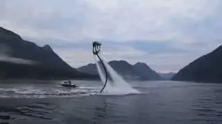 Flyboard Competition XDUBAI Qualification 2015 MIKE PRINCE (Team CanFly)