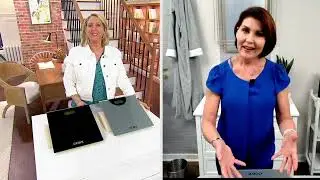 Coby Digital Bath Scale with Weight Comparison on QVC