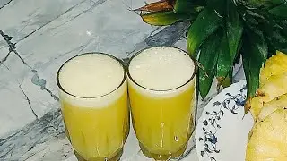 Refreshing Pineapple Juice Recipe | Healthy & Tropical Drink