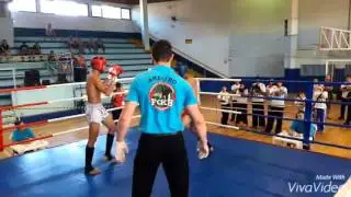 CATARINENSE DE KICKBOXING 2016 - K-1 RULES RAFAEL CUNHA x  JACKSON FININHO...
