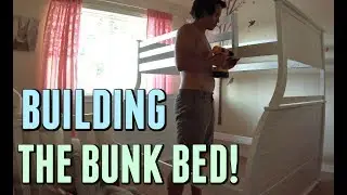 BUILDING THEIR BUNK BED! - August 25, 2017 - ItsJudysLife Vlogs