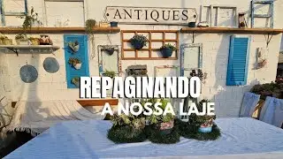 Repaginando a nossa laje, VEM VER!!!
