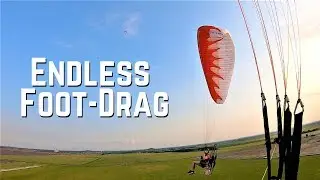 Endless Footdrag Fly-In Flat Top Paramotor Style!!