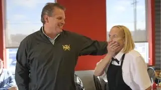 Foundations High School Students give $1500 to Waitress at Steak N Shake