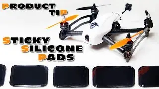 Super Sticky Silicone Pads (for your LIPO) / 3M Non-Slip-Grid / Ummagawd's UmmaGrip