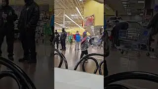 Walmart employee fun day at work