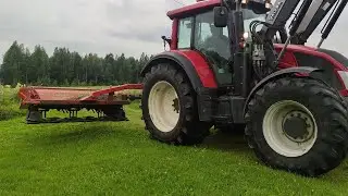 Pyörtänön niittoa / REMONTTIA !! Valtra N163 Direct & Elho 240 #Elho240 #valtra