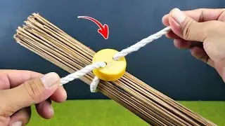 KENAPA TIDAK DARI DULU‼️Sapu Lidi jadi KUAT dan MEKAR selamanya