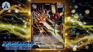 Digimon! Omnimon Alter-S BT3-112 Secret Rare!!! #shorts