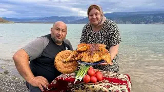 Хрустящие Куры , Самый Простой Рецепт У Озера !