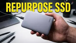 Repurpose your internal SSD with this Hard Drive Enclosure