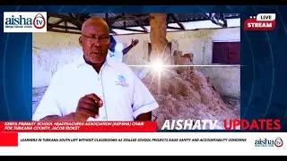MADARASA HAYAJAJENGWA, LAKINI MCHWA TAYARI AMEJENGA DARASANI NDIO UHALISIA WA ELIMU TURKANA KUSINI.