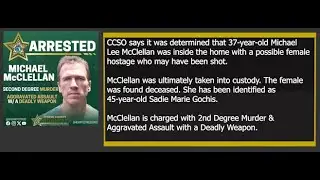 Citrus County Sheriff's Office arrests Michael McClellan in death of Sadie Marie Gochis