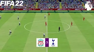 FIFA 22 | Liverpool vs Tottenham Hotspur - English Premier League 2021/22 - Full Match & Gameplay
