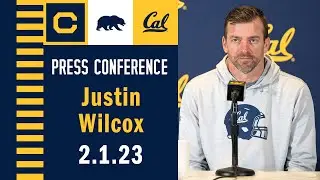 Cal Football: Justin Wilcox National Signing Day Press Conference (2.1.23)