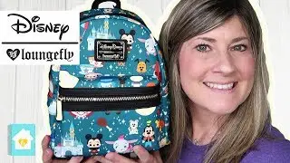 DISNEY X LOUNGEFLY UNBOXING AND REVIEW | MINI BACKPACK & WALLET 2019