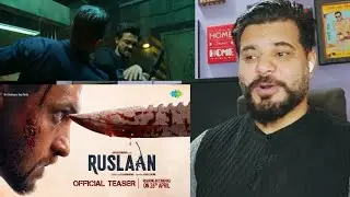 Ruslaan Official Teaser REACTION Aayush Sharma, Jagapathi Babu, Sushrii  Karan B  Radha Mohan