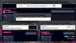 Tutorial on How to do unlimited Refresh in dextools using PC! | Bank Social (Huge Potential Coin)