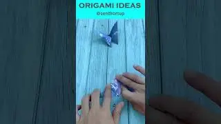 Origami Butterfly #shorts #short #shortvideo #origami #origamibutterfly