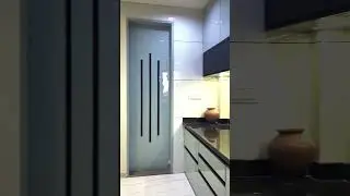 1bhk home interior design mumbai, open kitchen 1bhk interior design, 1bhk low budget interior, #1bhk