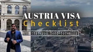 Austria Visa | Complete Checklist 2025 | Study Abroad | Videsh Consultz