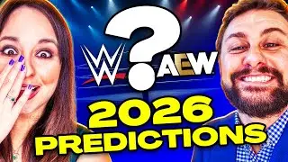 Наши БЕЗУМНЫЕ прогнозы на WWE и AEW в 2026 году! | Шон Росс Сапп и Дениз Сальседо