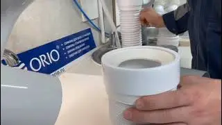 Установка раздвижного слива для унитаза С-990Р.