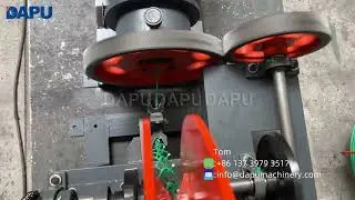 CS A barbed wire making machine with plastic coated wire