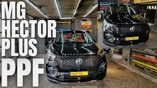 MG HECTOR 🌐 PLUS PAINT PROTECTION FILM TOUR - WRAP N SHINE HYDERABAD #mghector