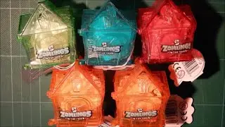 Zomlings Series 3-Mystery House Opening