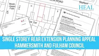 Retention Of a Single Storey Rear Extension Planning Appeal Hammersmith and Fulham